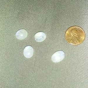 Moonstone stones 4 of them ABSOLUTELY STUNNING